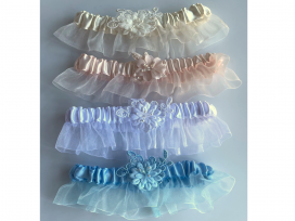 Set of 4 Pastel Garters